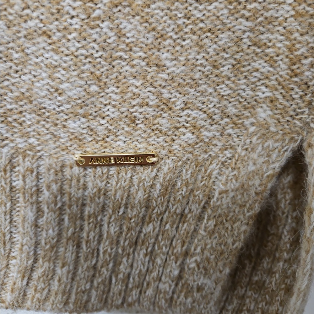 Anne Klein Beige Turtleneck Sweater - Picture 6 of 6